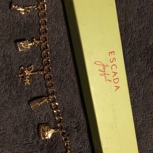 Escada charm bracelet